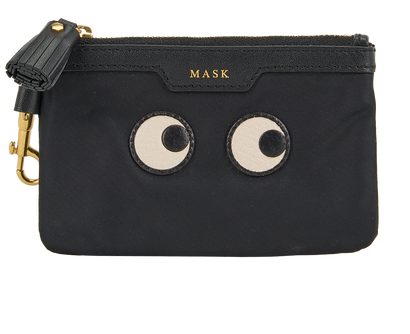 Anya Hindmarch Mask Pouch Eyes, front view